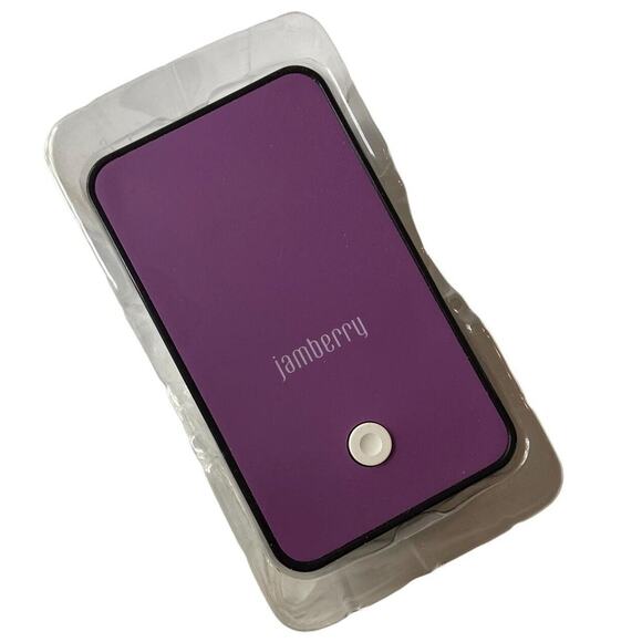 Jamberry Nail Dryer Heater Mini Fan Purple Instructions Manicure Wraps READ - Picture 4 of 9